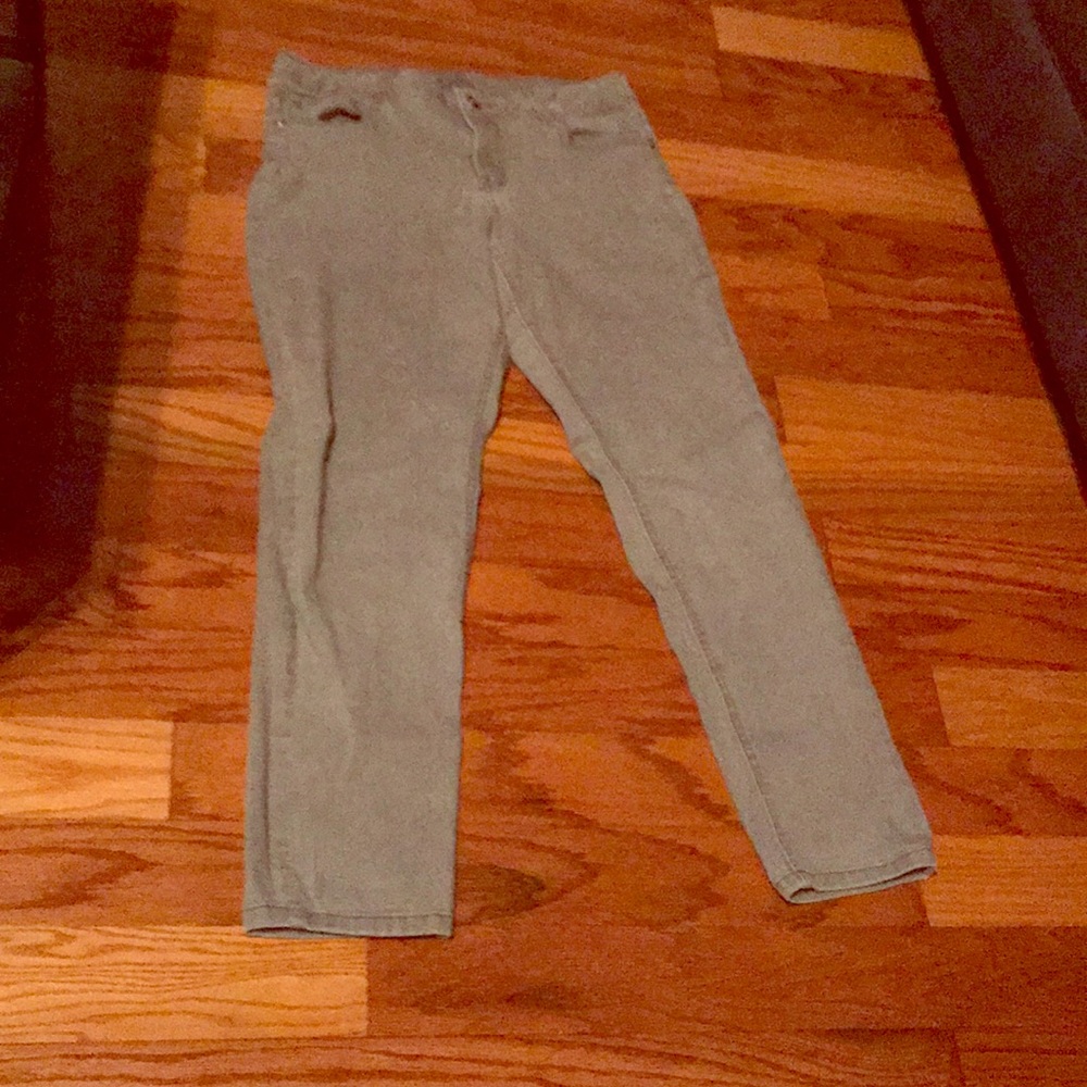 Grey jeans